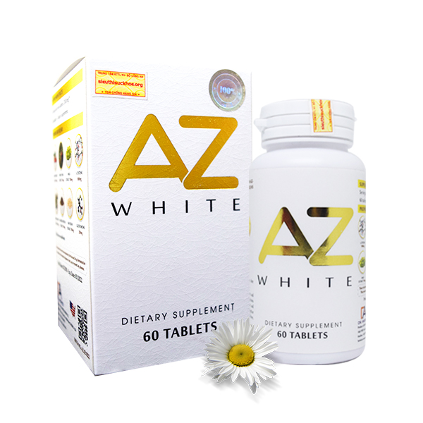 Viên Uống Trắng Da Sau 4 Tuần AZ White 60 Viên