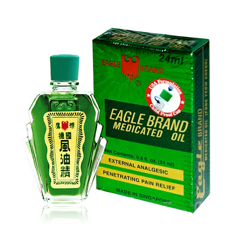 Dầu gió xanh Mỹ Eagle Brand Medicated Oil 24ml - Sieuthisuckhoe.vn